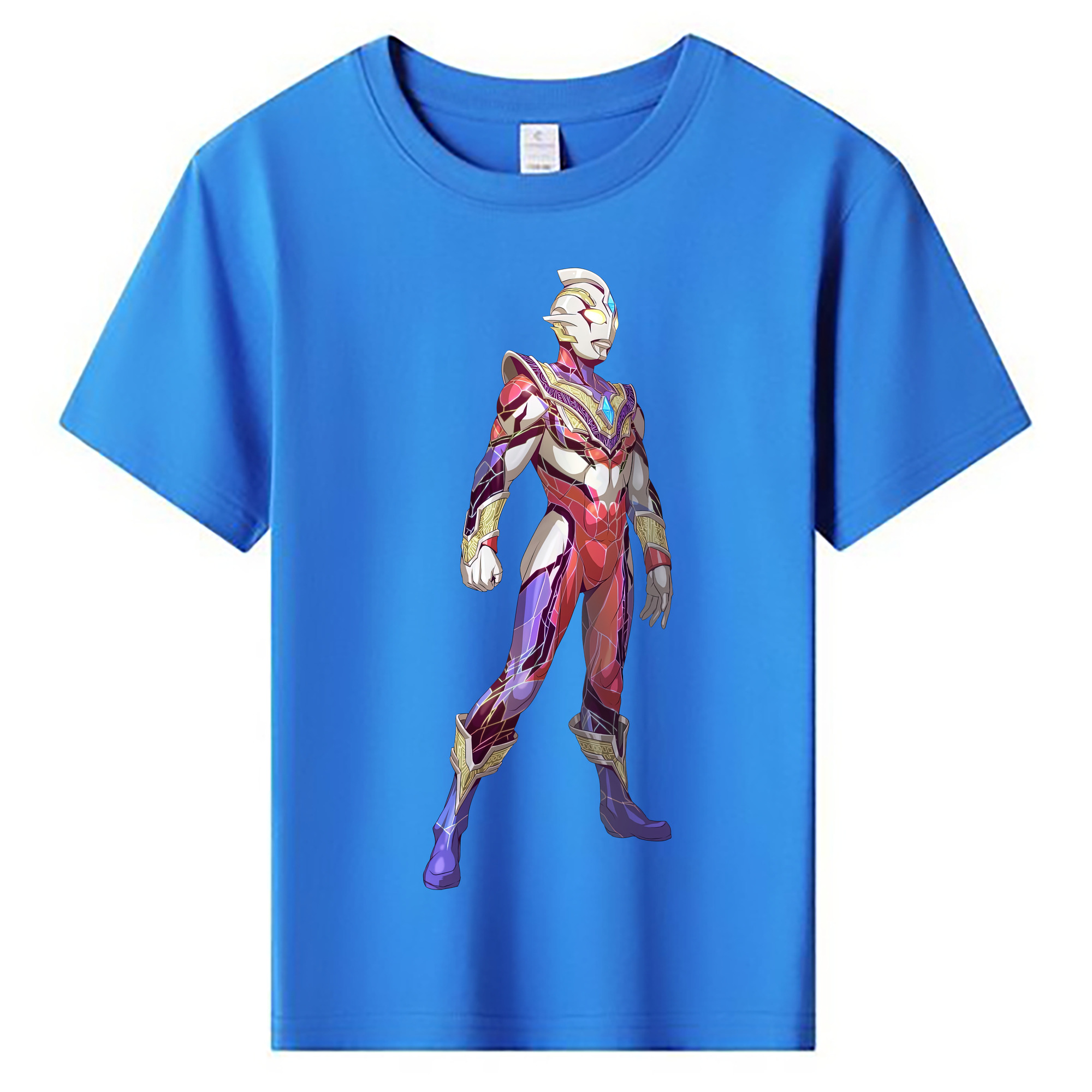 （画像用） ウルトラマン Ultraman 綿100％キッズTシャツ（フロントプリント）